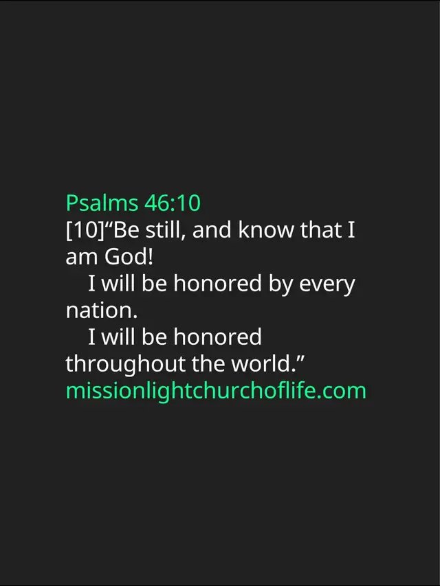 God bless you 
