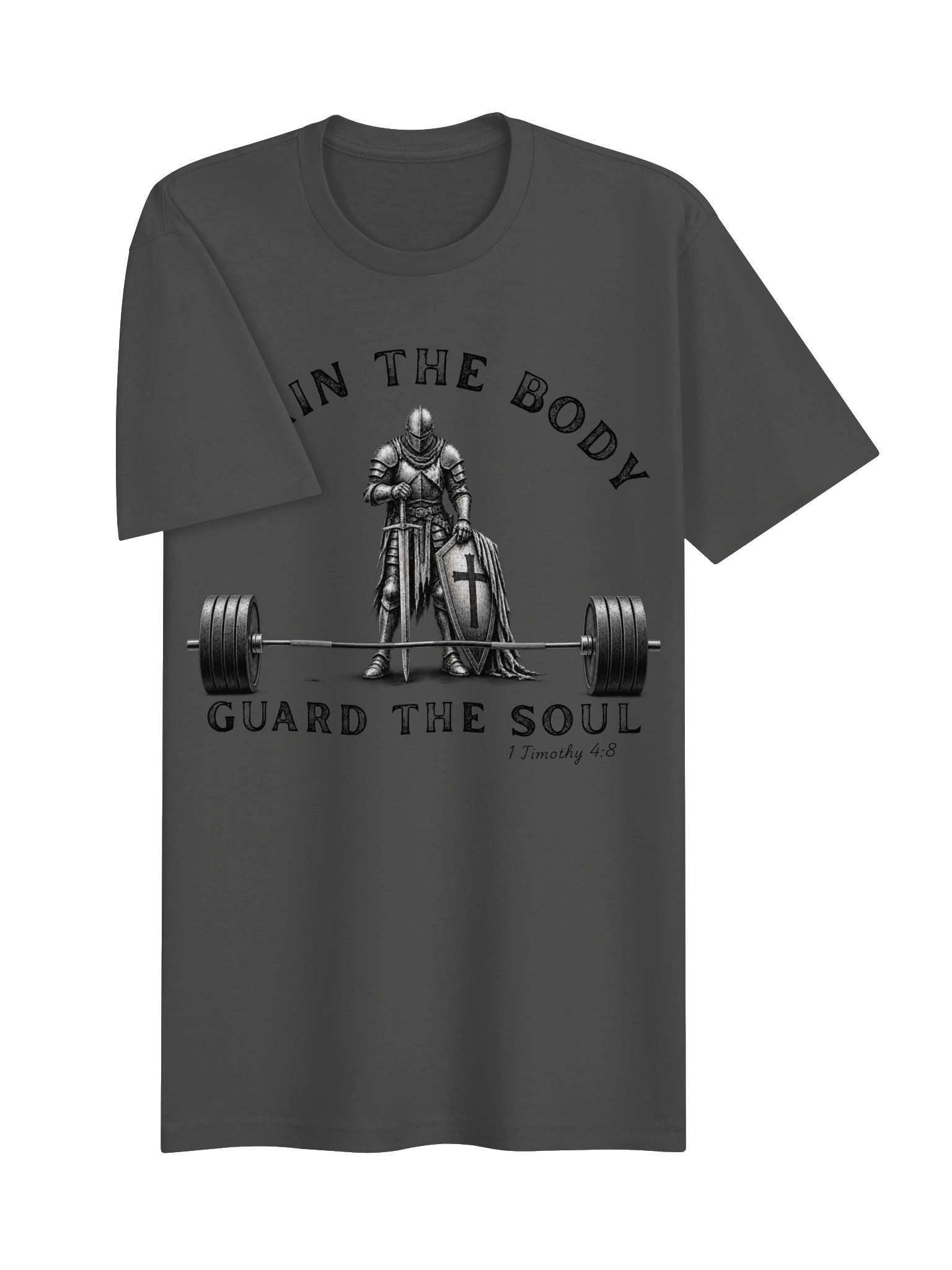 Train the Body, Guard the Soul Tee | 1 Timothy 4:8 product image (7)