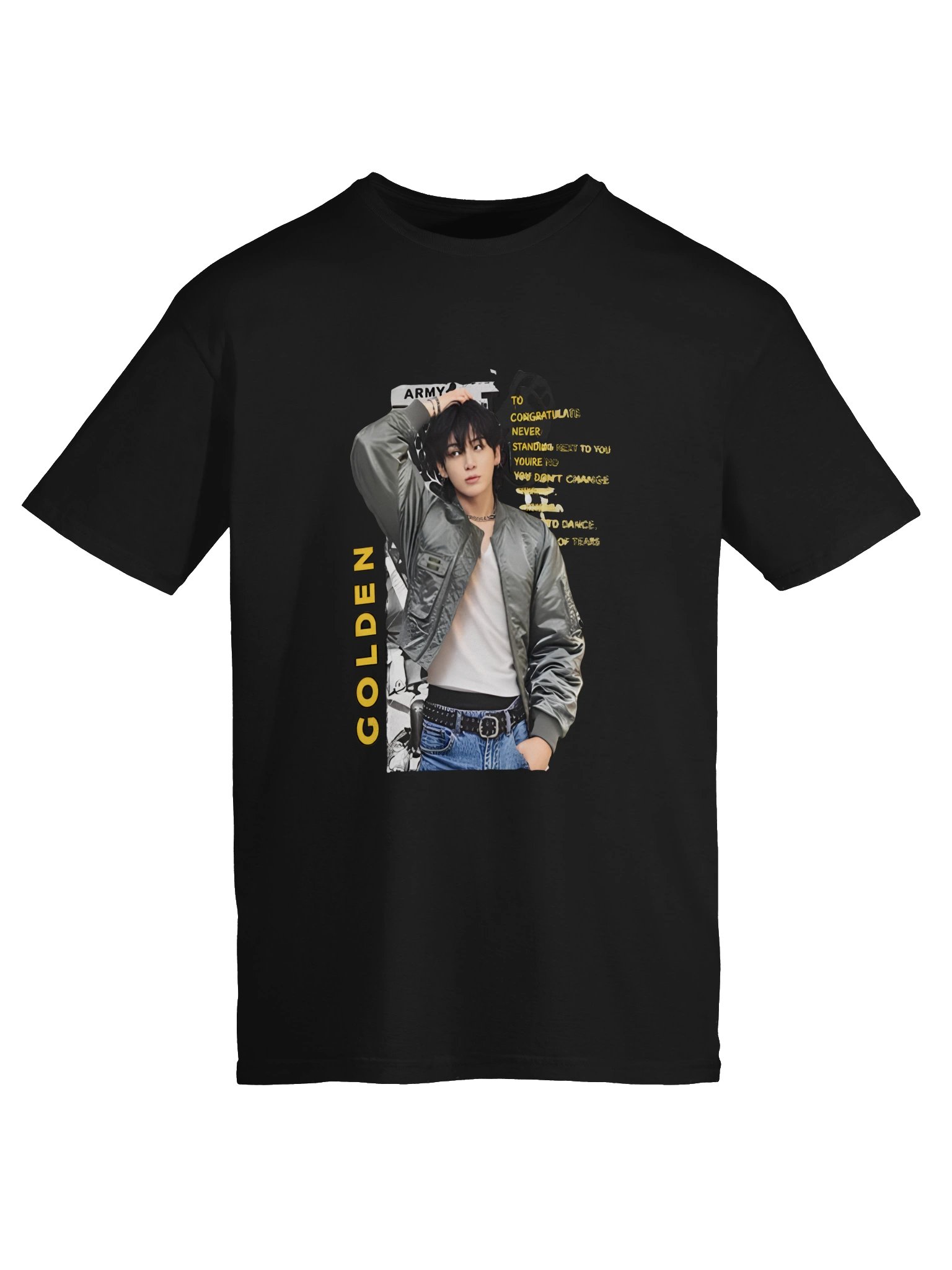 BTS Jungkook Colden Shirt product image (2)