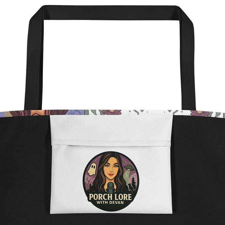 PORCH LORE DEVAN FLORAL LARGE TOTE BAG product image (2)