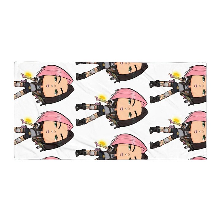 [ Ali3nSun ] Agent Sunny Cheeky Sublimated Towel 30x60 product image (1)