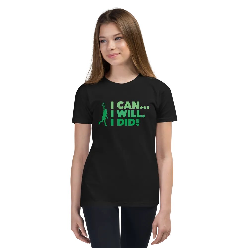 I Can... I Will. I Did! Green Kids Tee product image (3)