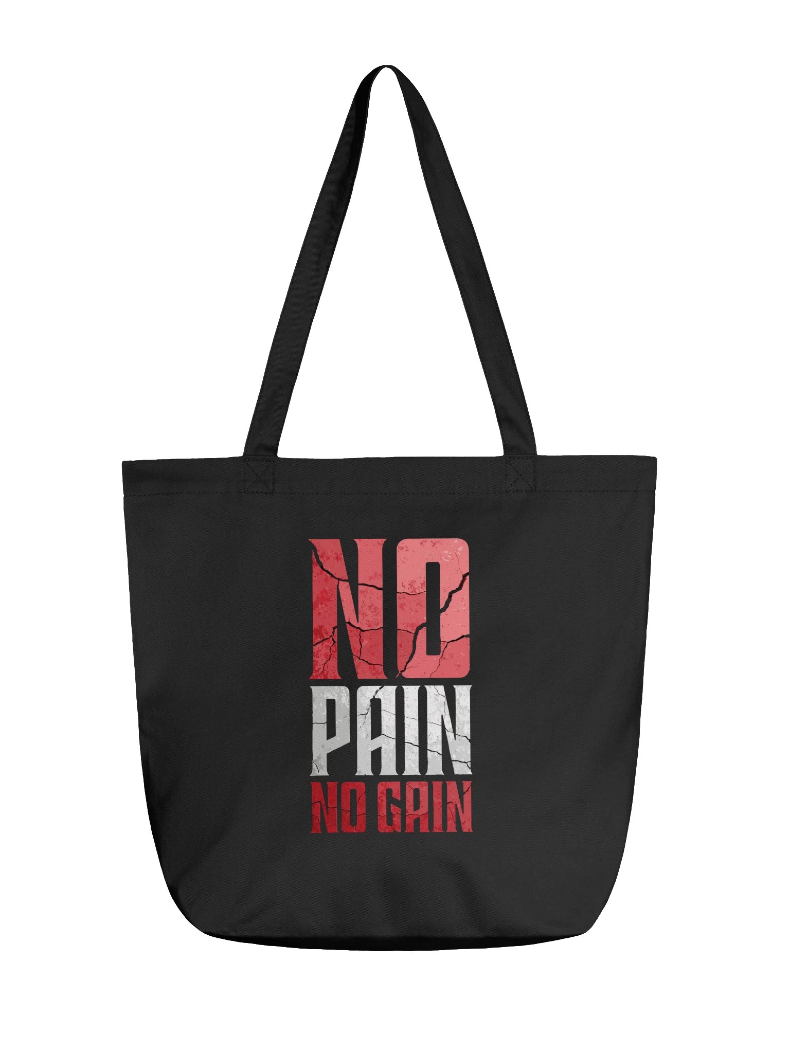 No Pain No Gain Gym Tote Bag – Motivational Workout Bag product image (1)