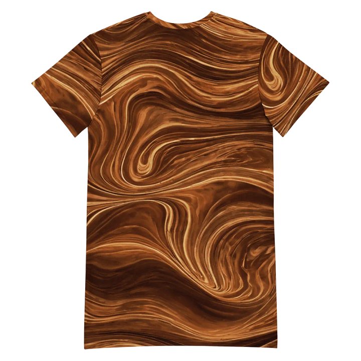 Swirl Whimsy T Shirt Dress product image (2)