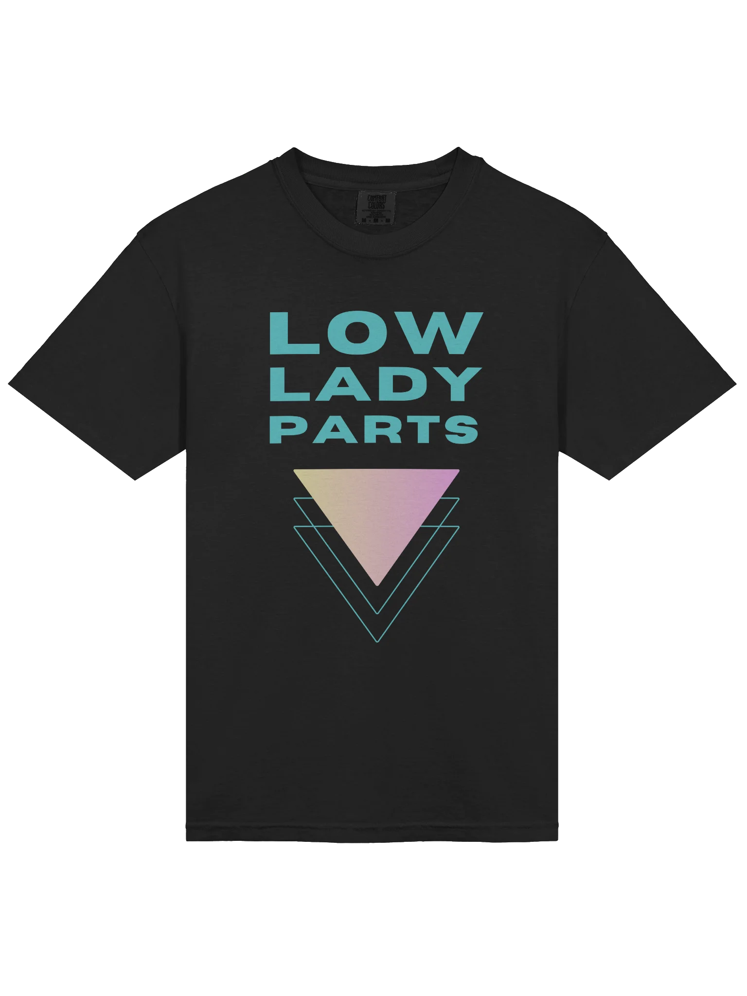 low lady black tee product image (3)