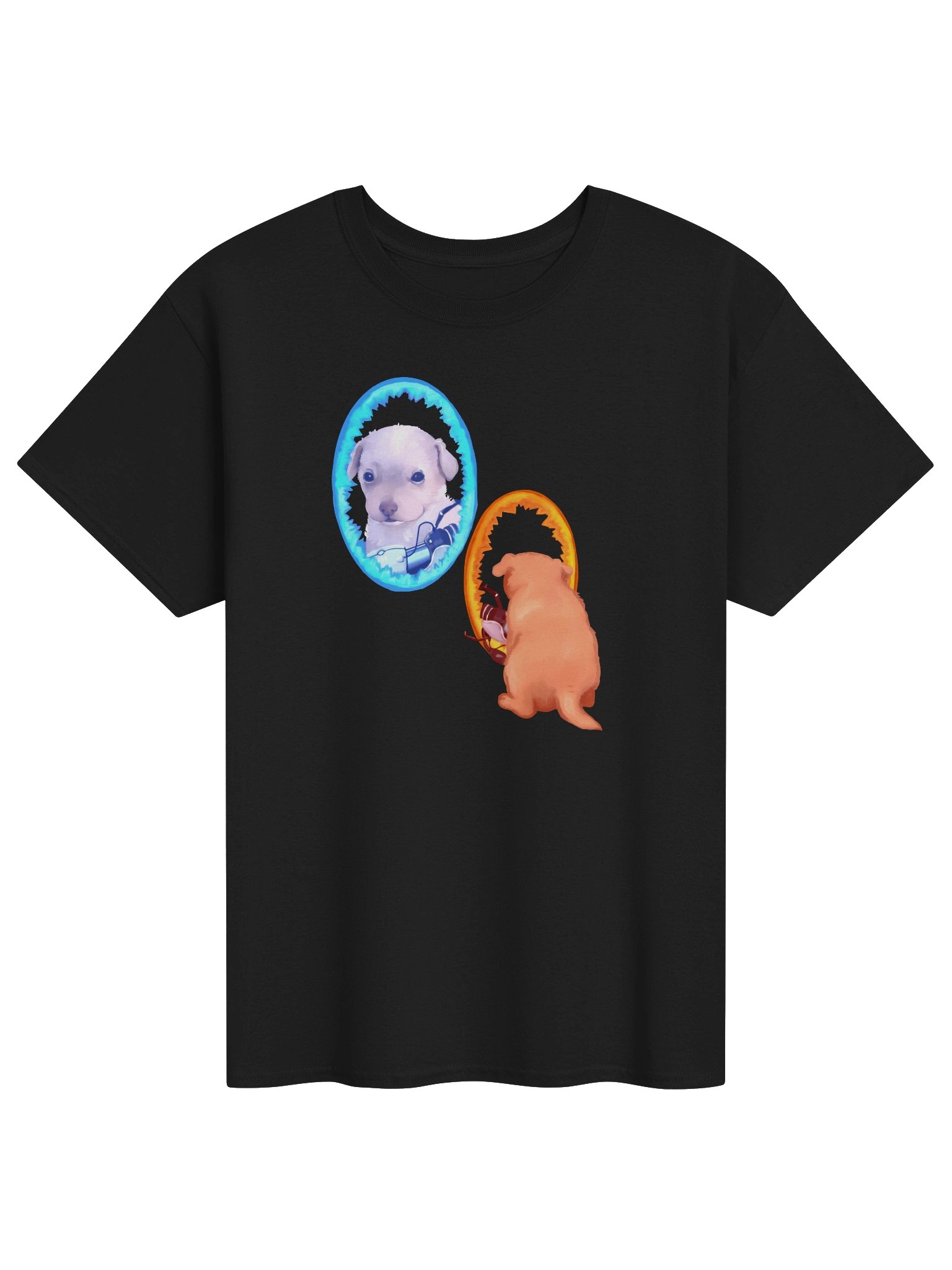 portal puppy tshirt product image (1)