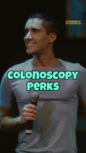 the unintended perks of getting a colonoscopy…