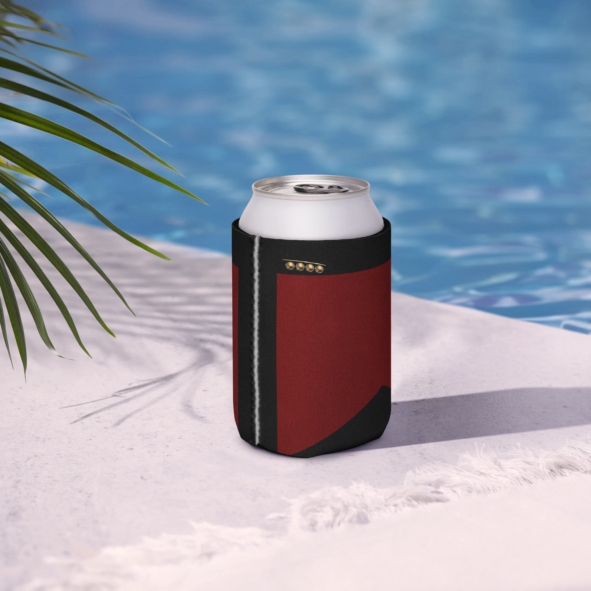 Officer Inspired Can Coozie - Red Division product image (6)