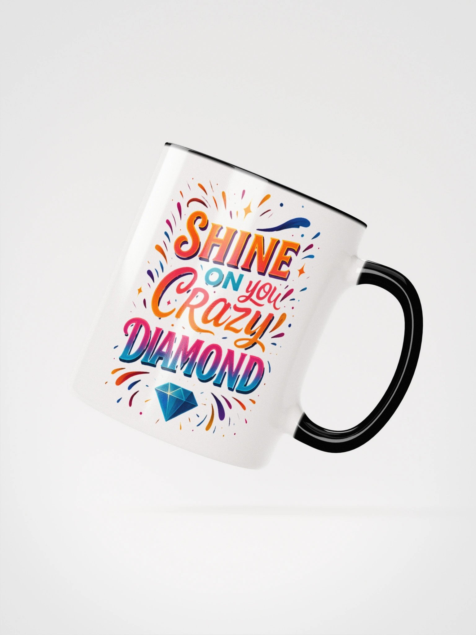 Shine On You Crazy Diamond Mug – Uplifting Gift for Sparkly Souls product image (18)