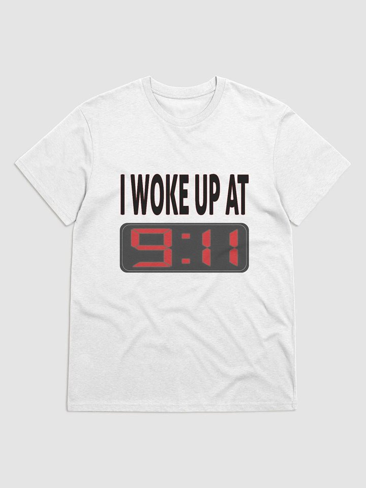 I Woke Up At 9:11 - Stanley/Stella Organic Cotton T-Shirt product image (2)