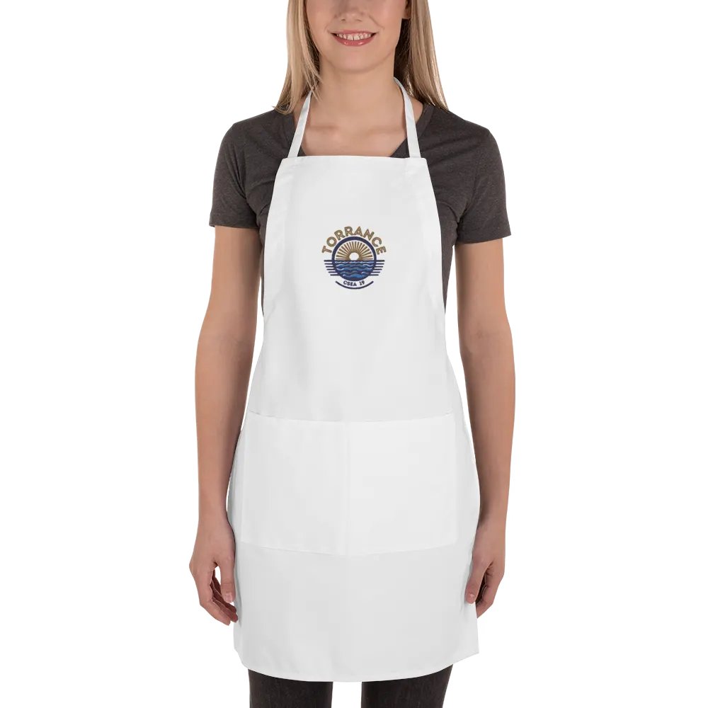 TUSD/CSEA Sun & Waves Coaster Embroidered Cooking Apron product image (4)