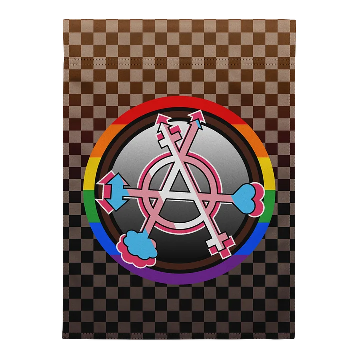 Gender Anarchy Garden Flag - 2 sided product image (1)