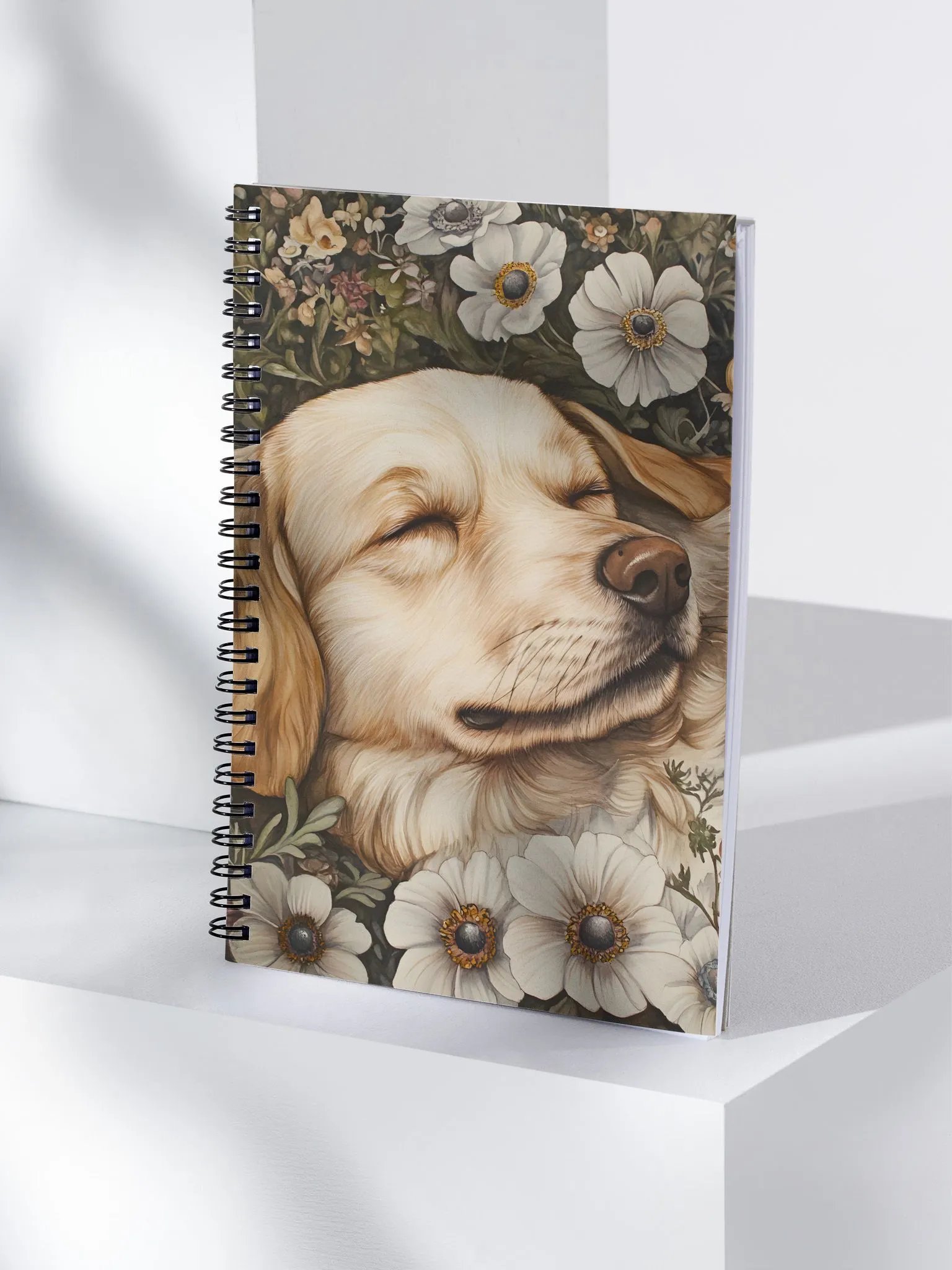 Anemone Dog Spiral Notebook product image (4)