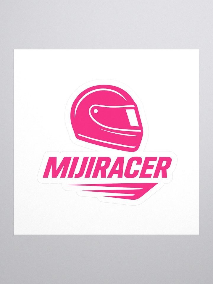 Mijiracer logo sticker product image (1)