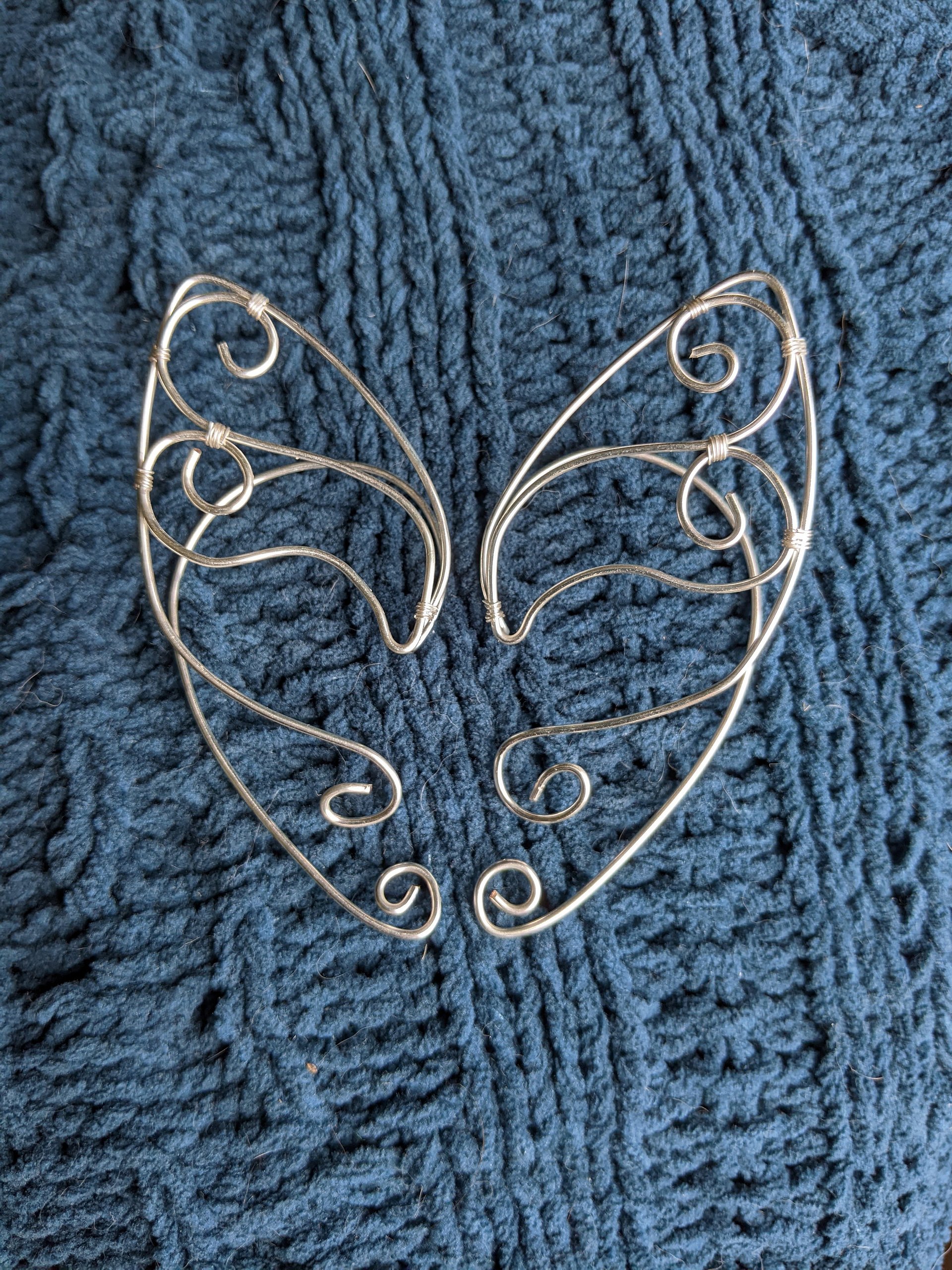 Wire Elf Ears - Standard Silver product image (1)