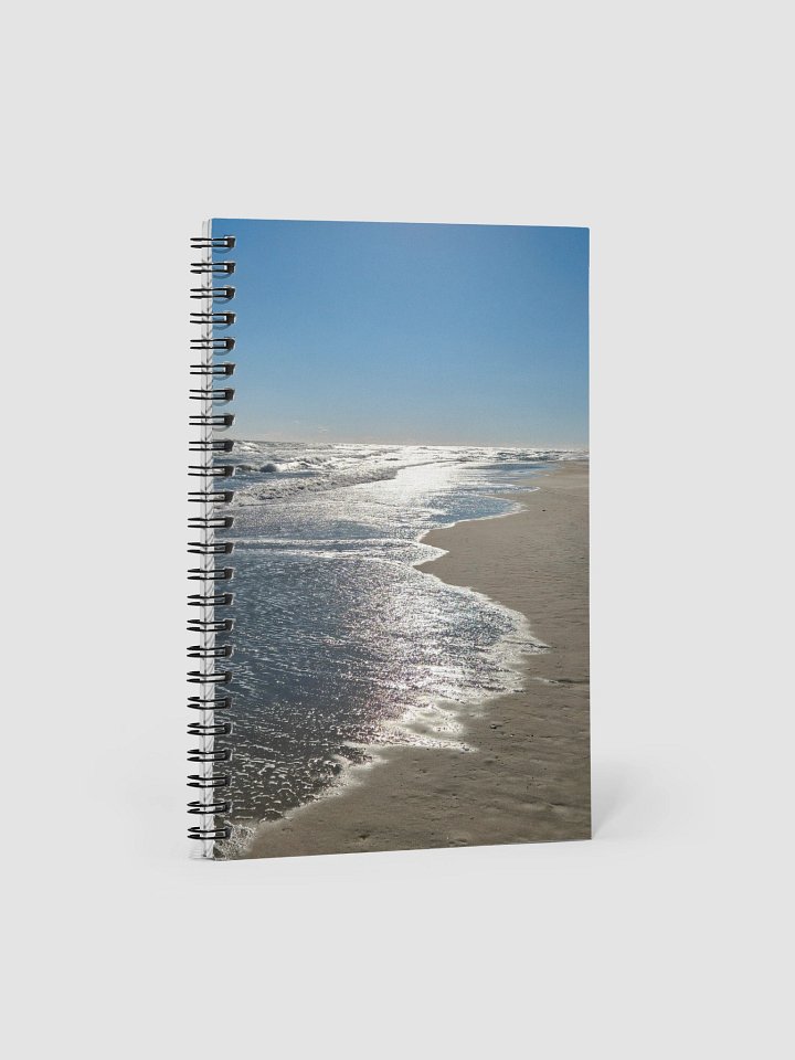 Shimmering Waves Spiral Notebook product image (1)