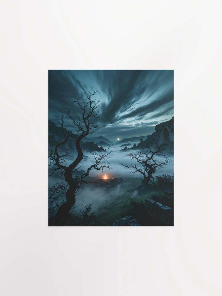 The Signal Beyond the Fog Matte Poster product image (8)