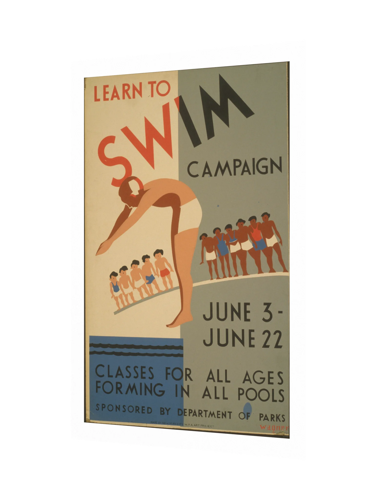 Learn to Swim Poster product image (8)