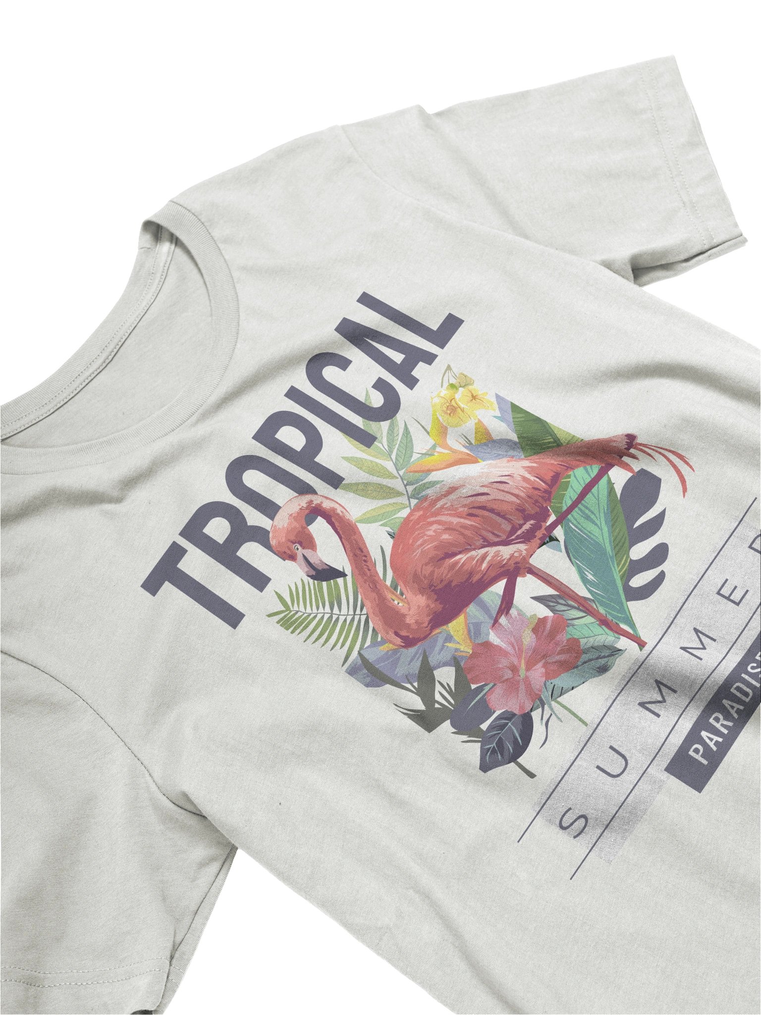 Trendy Tropical Flamingo T-Shirt for Casual Summer Wear product image (23)
