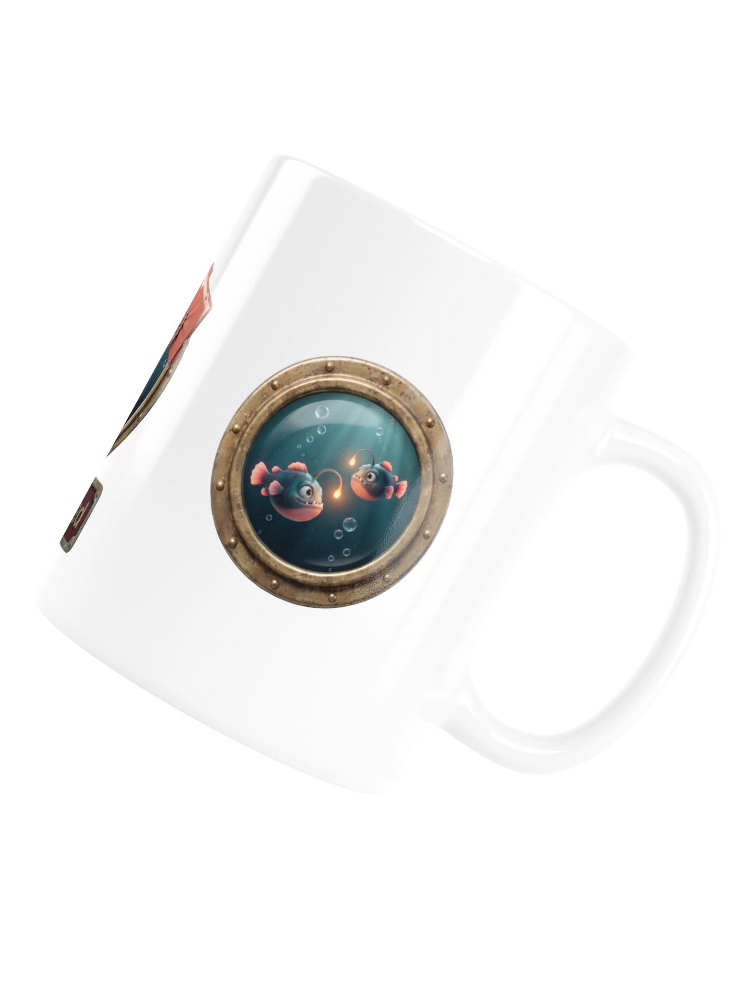 Handled logo and porthole mug product image (6)