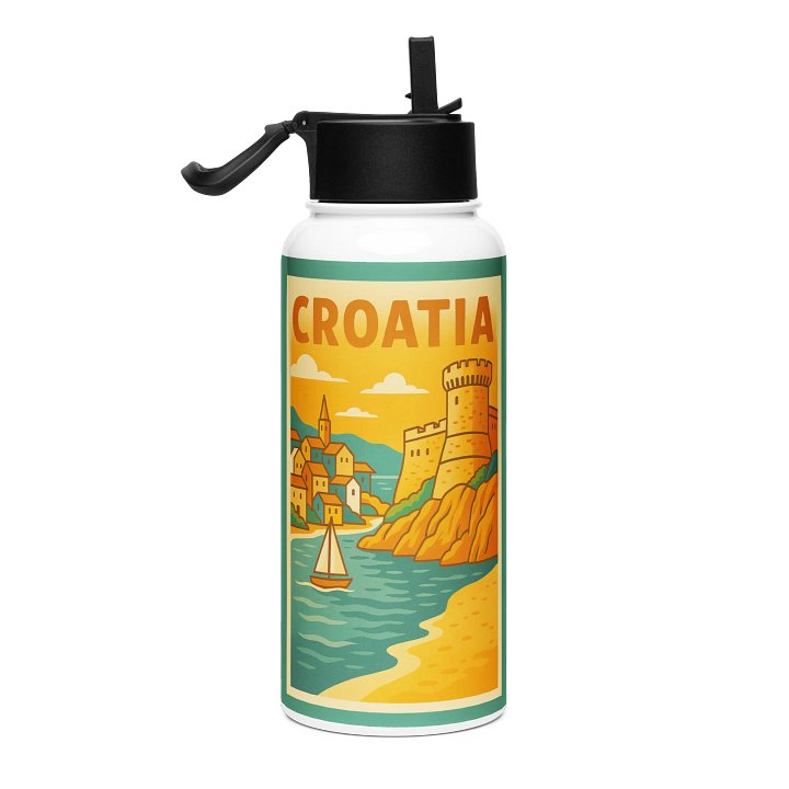 Croatia - Stainless Steel Water Bottle product image (1)
