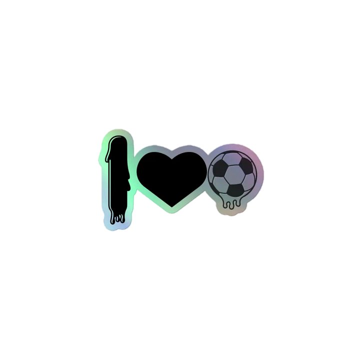 I love football sticker product image (1)