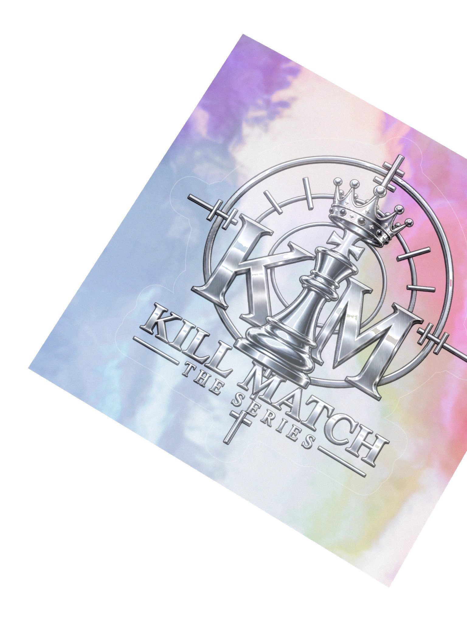 KILL MATCH — Holographic KM Sticker product image (6)