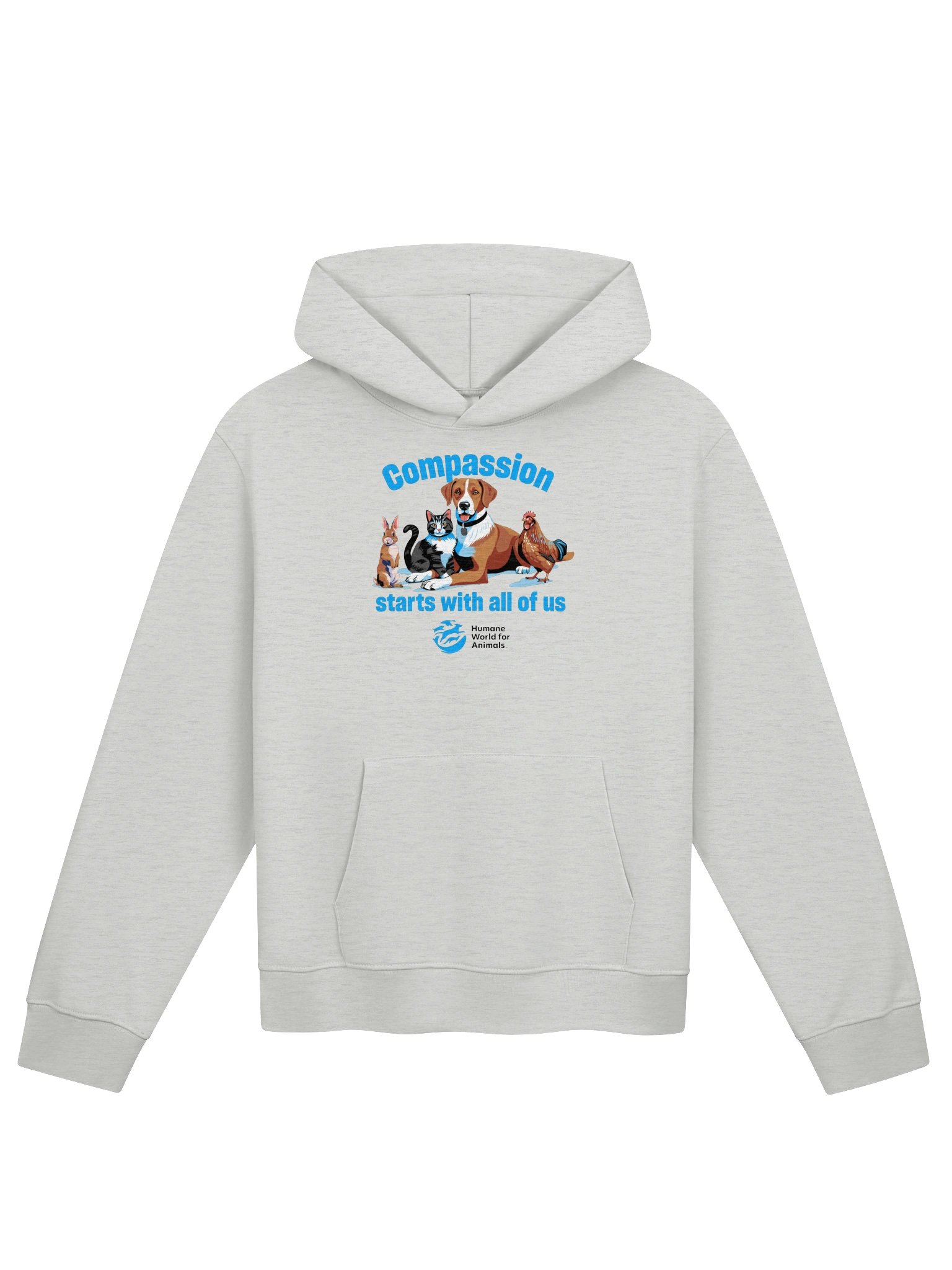 Compassion starts with all of us - Illustration - Hoodie product image (1)