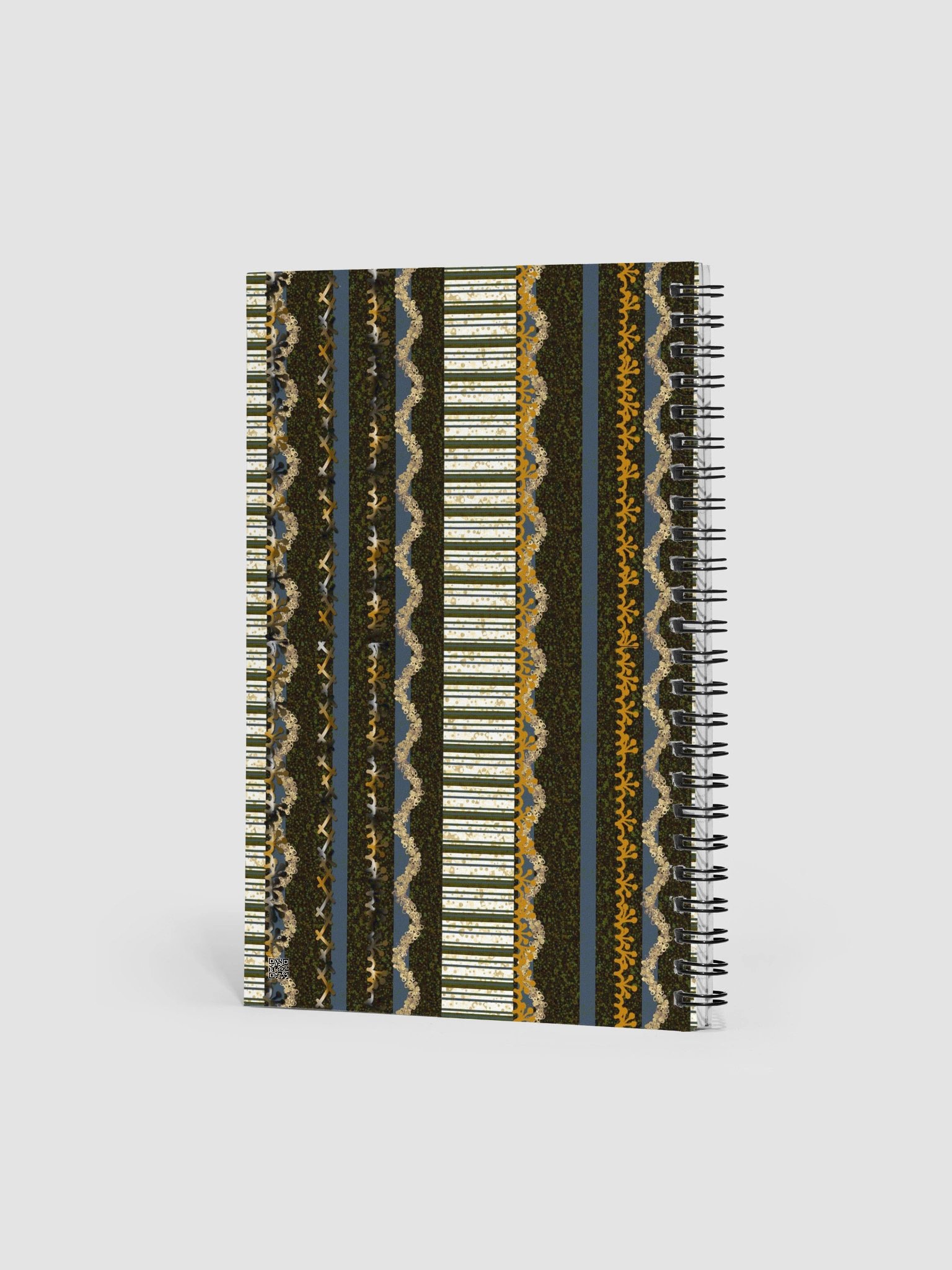 Elegant Stripes Spiral Notebook product image (2)