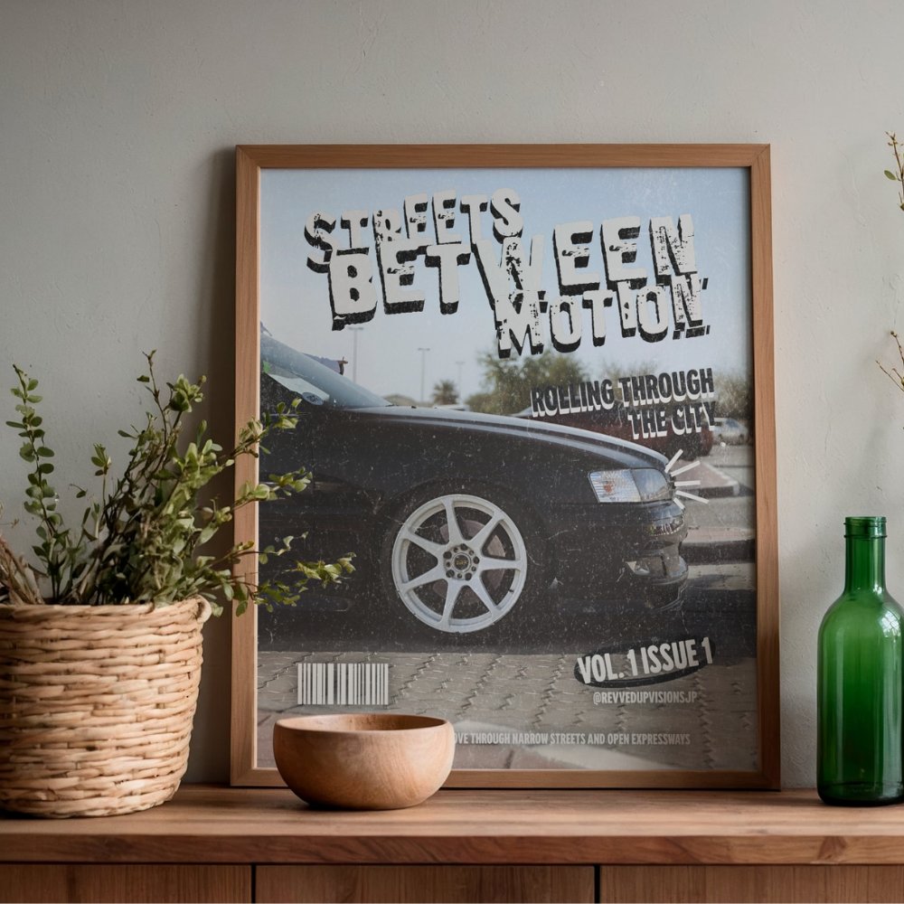 Streets Between Motion - Concept Cover Print product image (5)