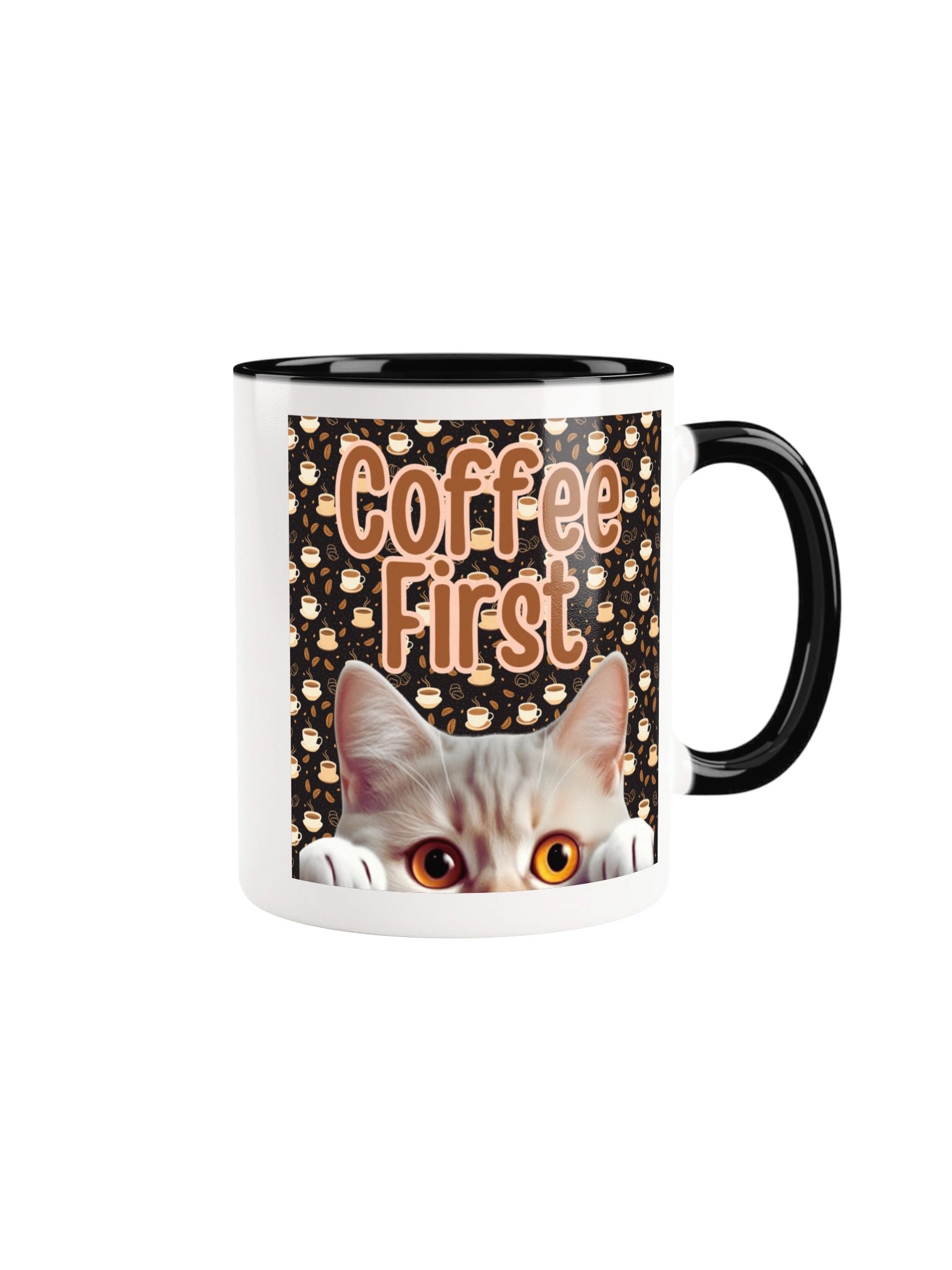 Coffee First Cat Mug product image (2)
