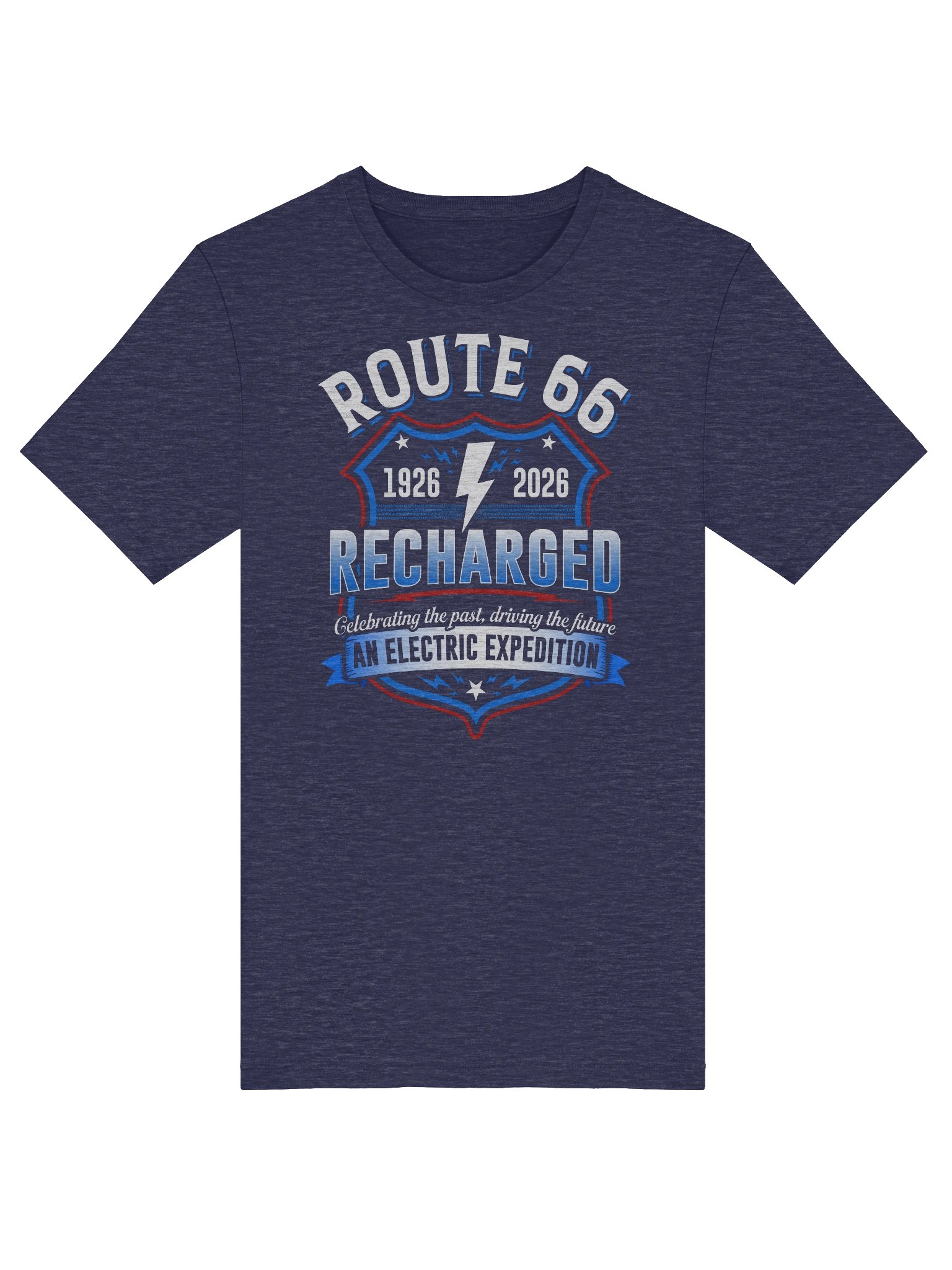 Route 66 Recharged Celebrating & Charging Red, White, & Blue (Unisex) product image (34)