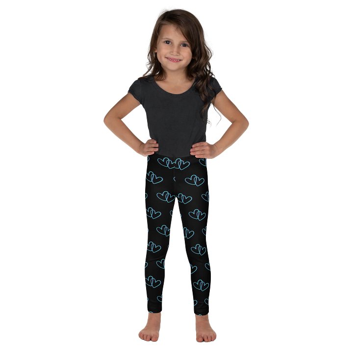 Black Heart Kids Leggings product image (1)