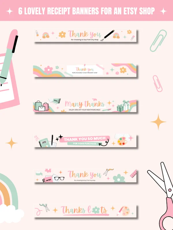 Whimsical MRR/PLR Branding Kit for Etsy product image (8)