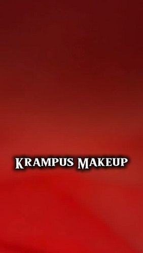 Krampus makeup 

Products used:
@elfcosmetics primer 
@fentybeauty and amber contour 
@narsissist concealer 
Powder contour s...