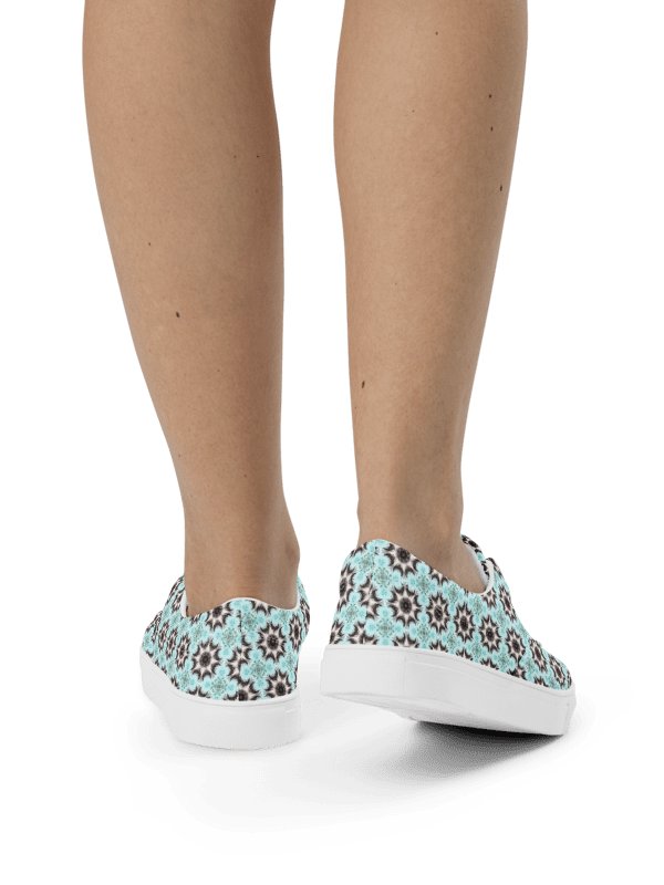 Symmetry in Bloom Canvas Shoes product image (6)
