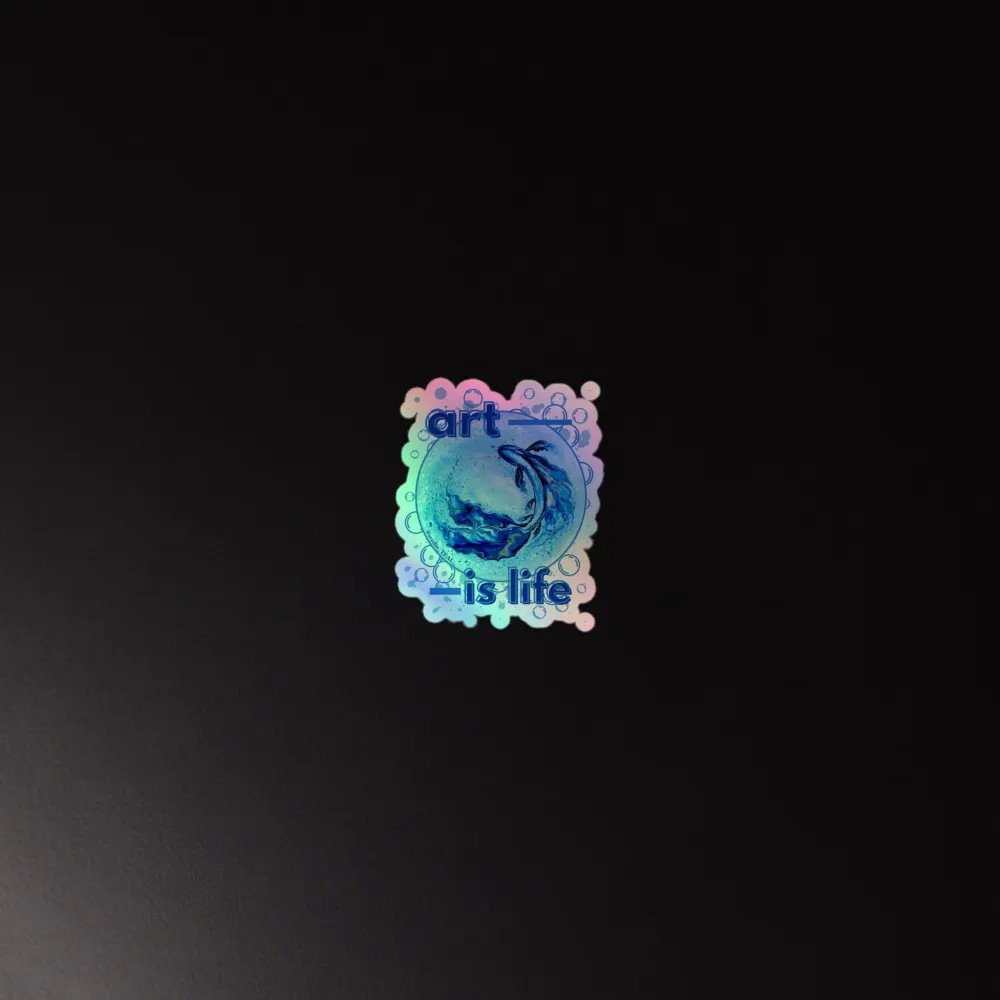 Aquatic Artistry Holographic Sticker Sheet product image (2)