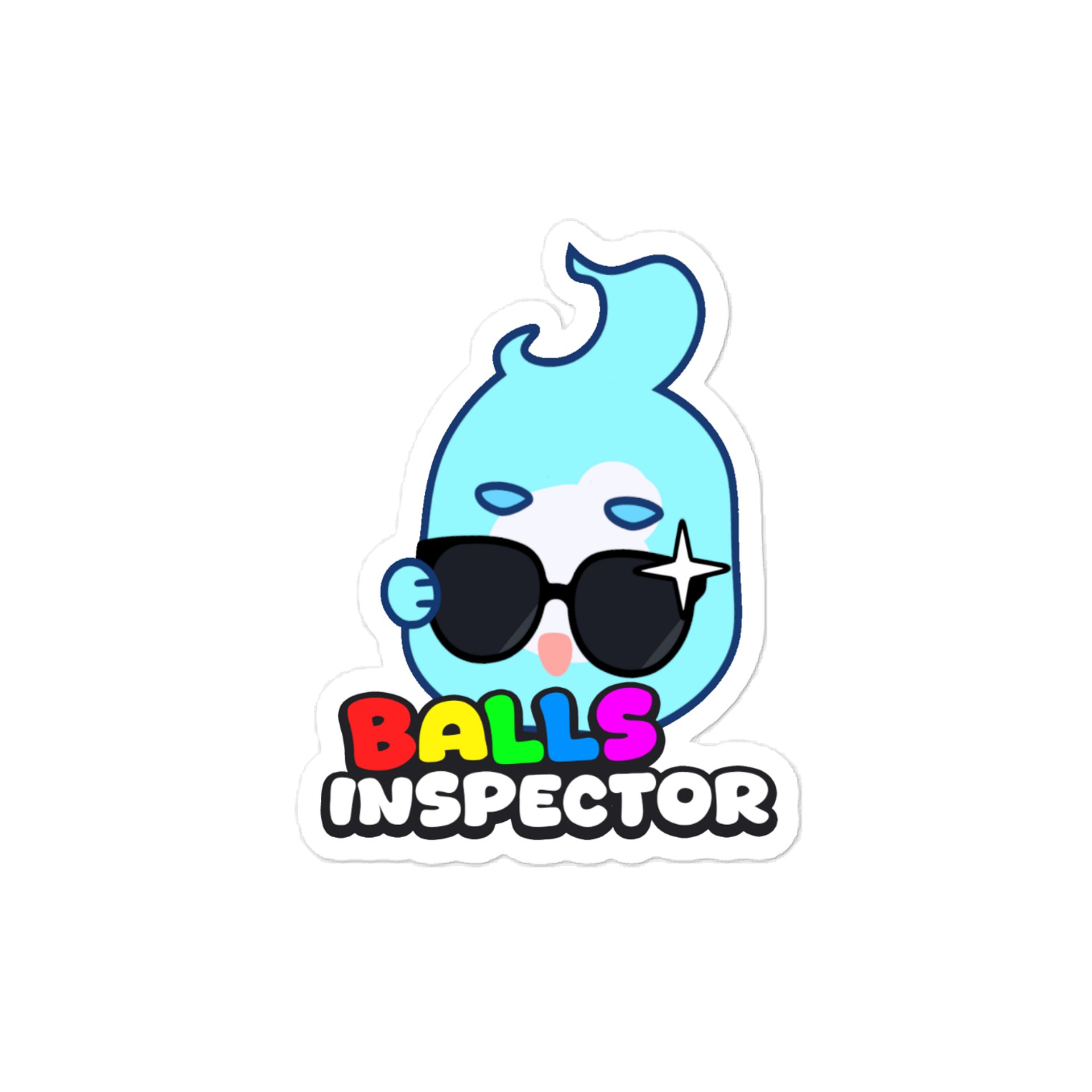 BALLS INSPECTOR - Vinyl Decal Sticker [ For Cars / Bottles / Laptops etc.] product image (1)