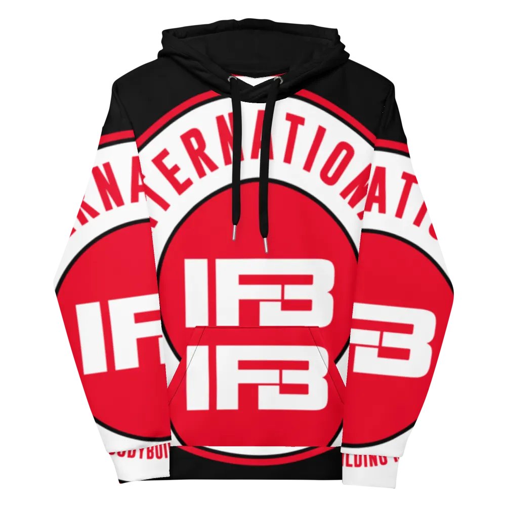 IFBNewsfeed.Org's All-Over Print Recycled Unisex Hoodie product image (12)