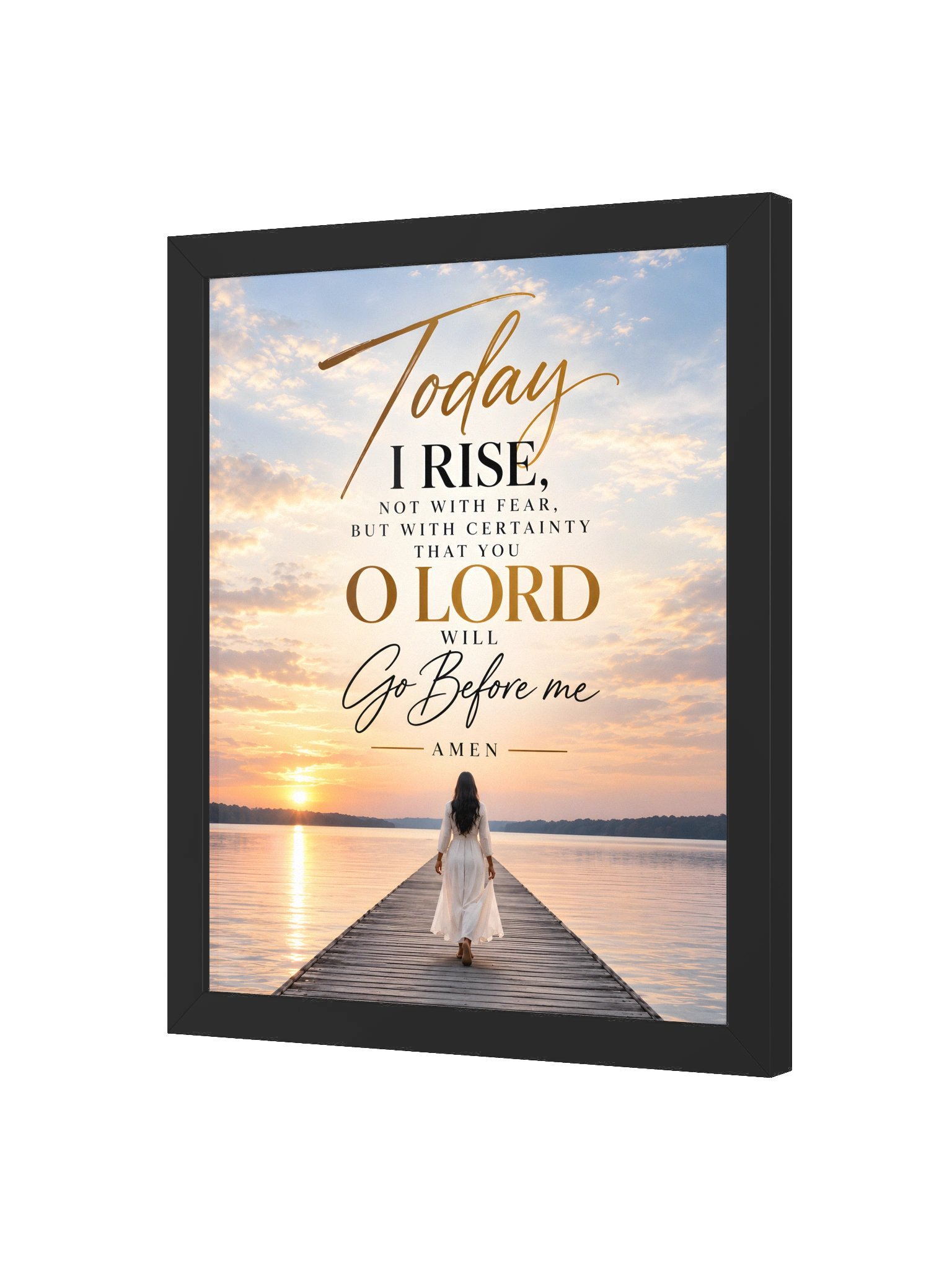 Today I Rise — Framed Print product image (4)