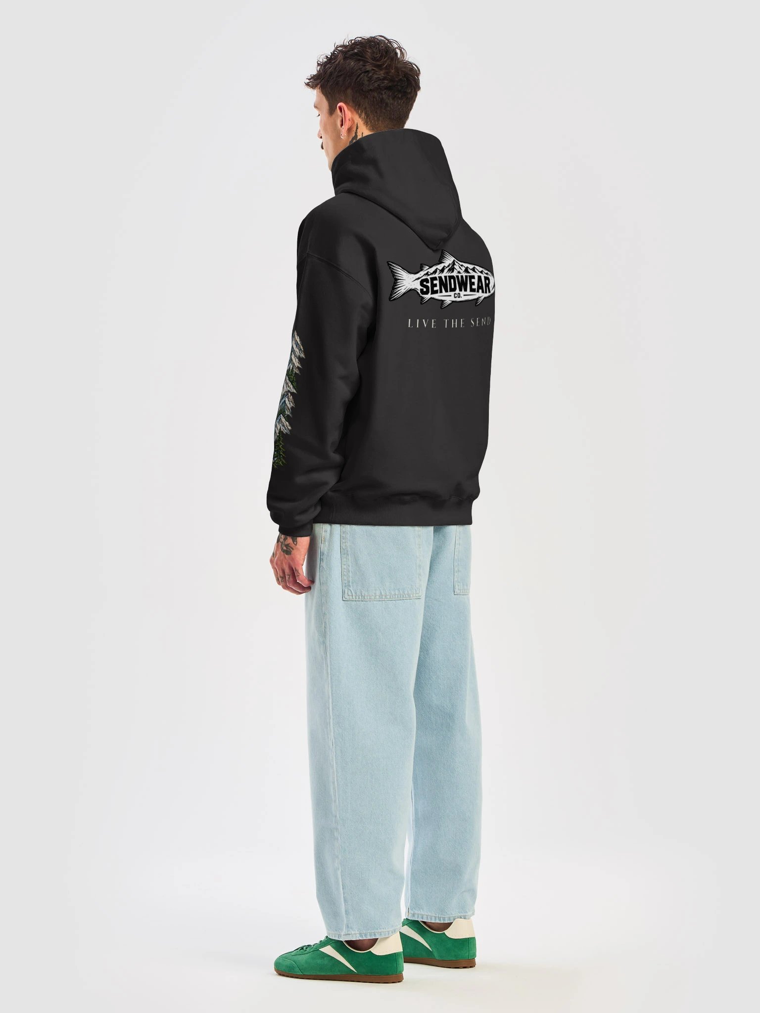 SENDWEAR Trout Logo Hoodie product image (8)