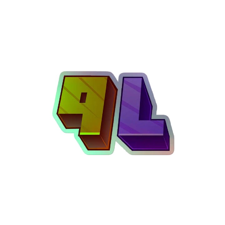 9 Lives Holographic Sticker product image (2)