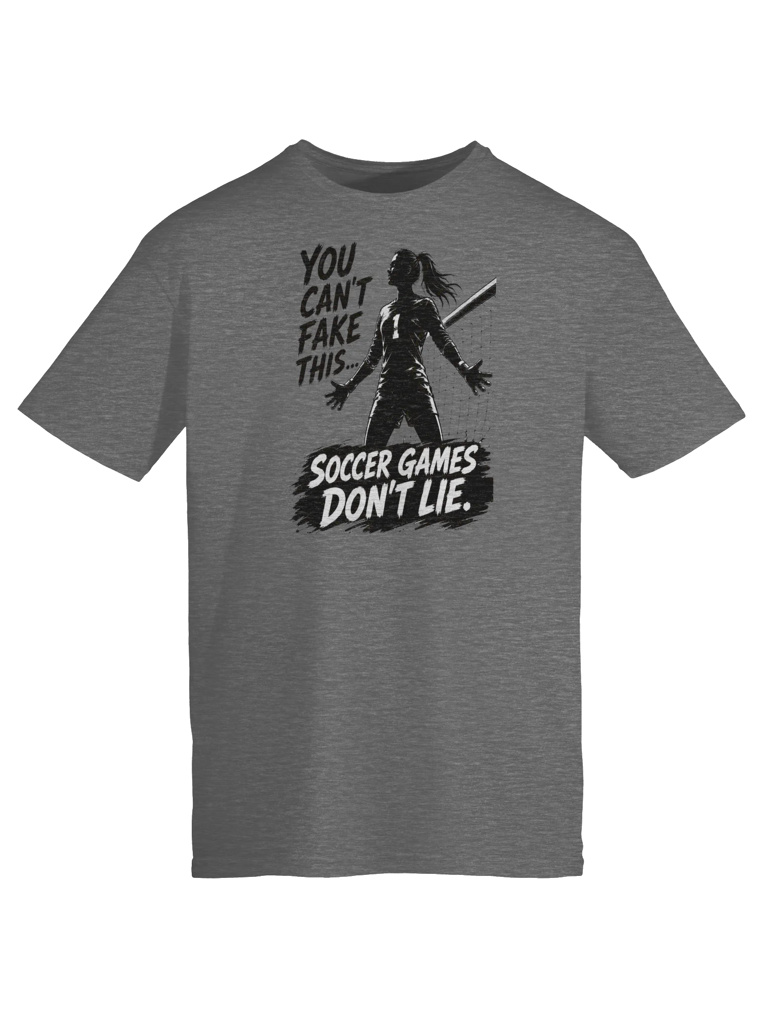 You Can’t Fake This Soccer Keeper Tee product image (5)