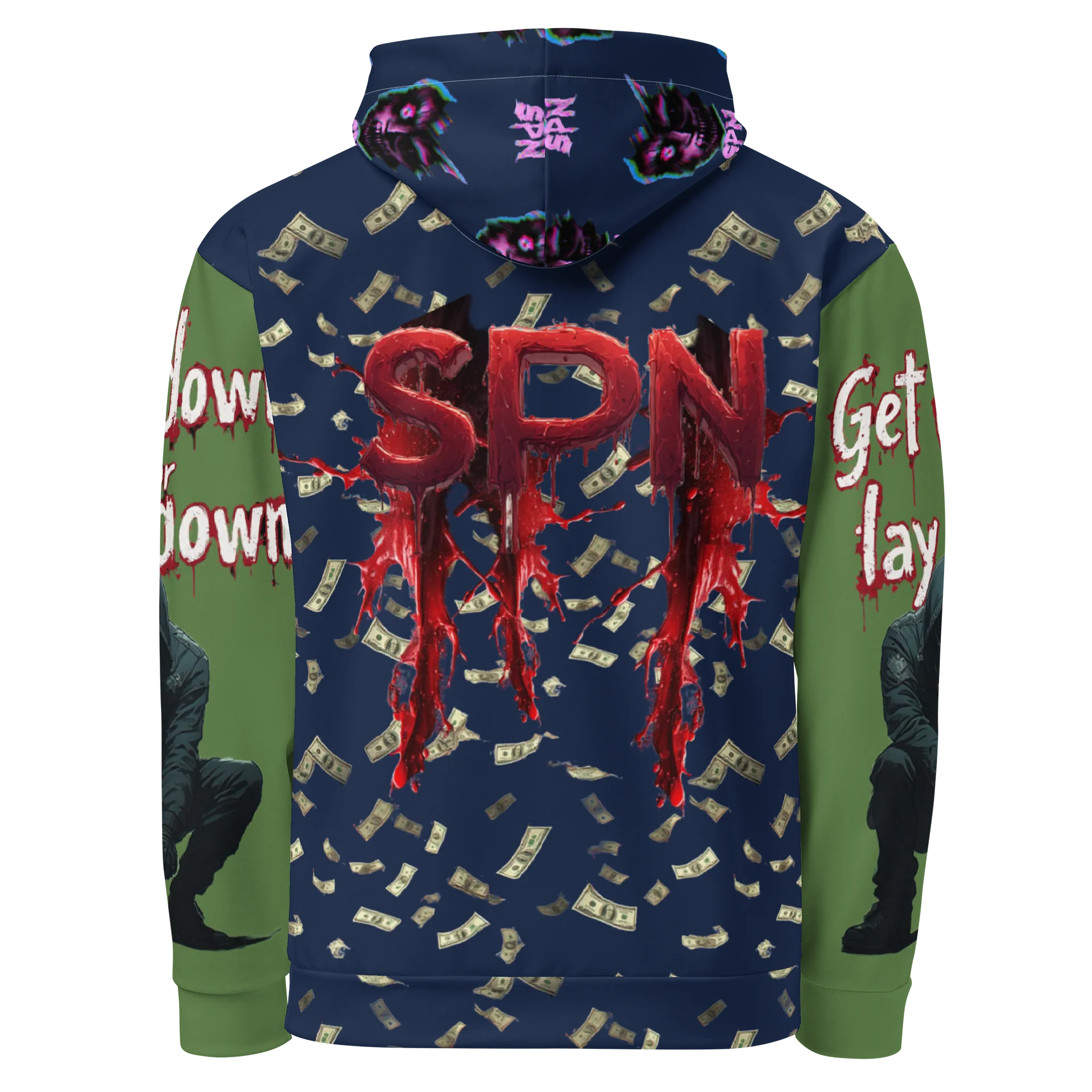Get down blood money All-Over Hoodie product image (2)