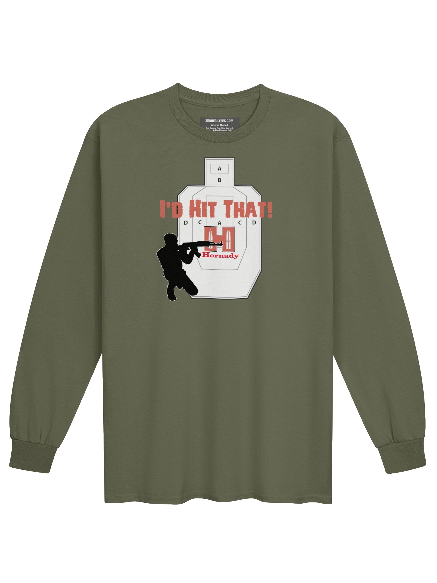The “I’D HIT THAT" Cotton Long Sleeve T-Shirt product image (3)