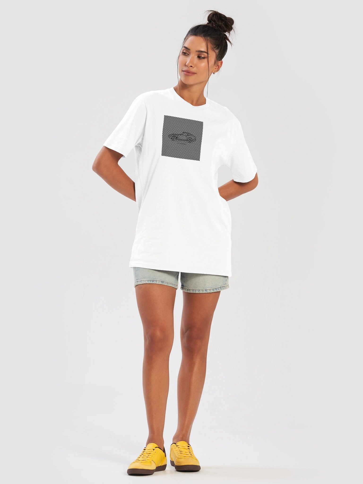 Idle Garage Gold Text Athletic Tee product image (6)