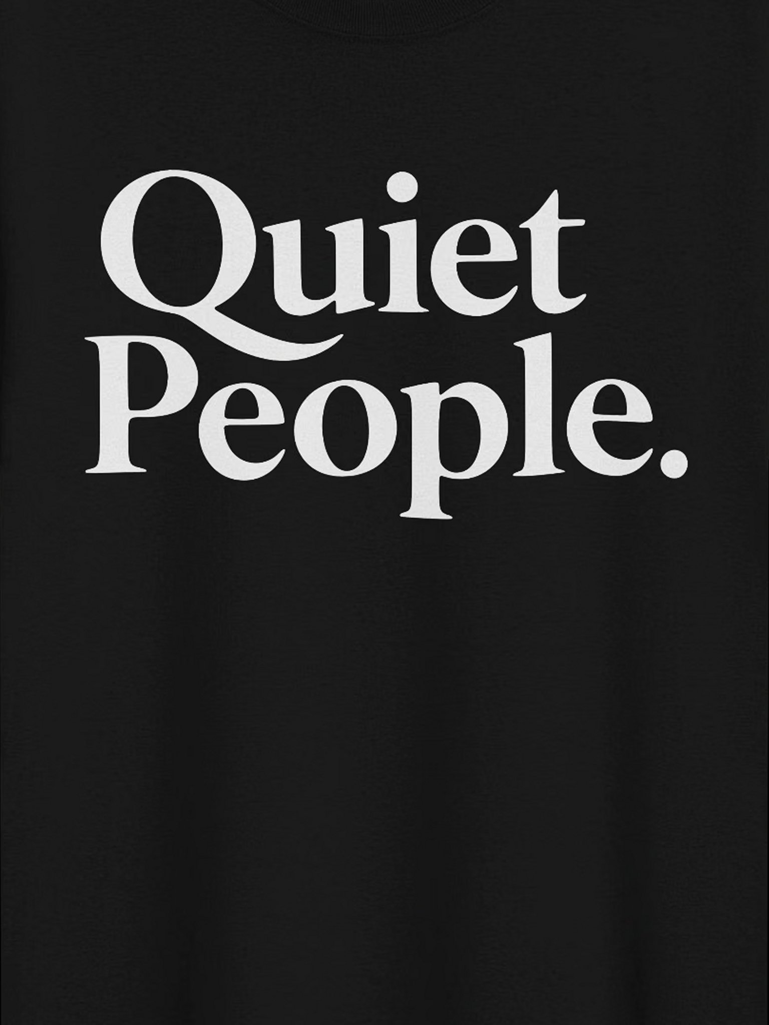 Quiet People Tee product image (2)