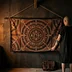Aztec Ritual Flag — Ancient Geometry 01