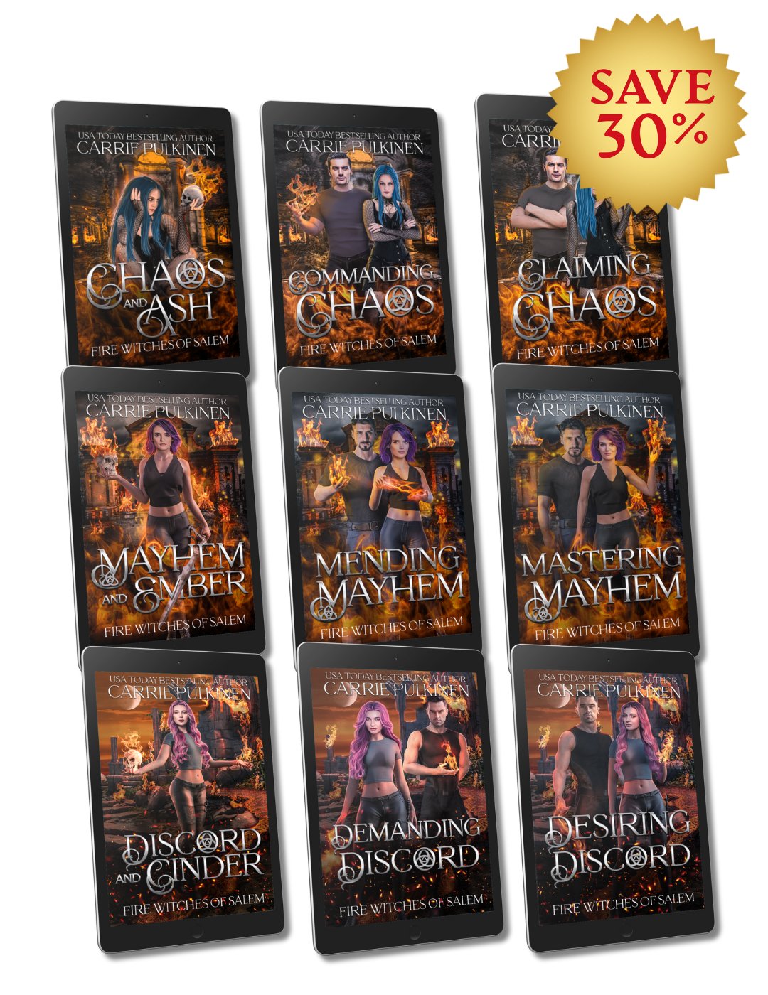 Fire Witches of Salem Complete Series Ebook Bundle product image (1)