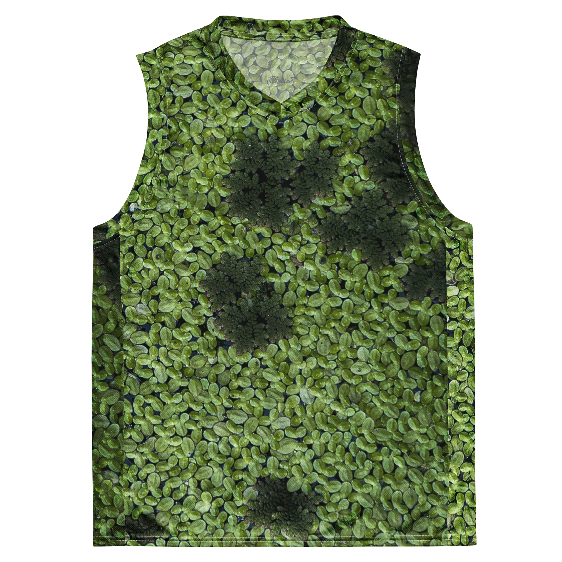 Verdant Life All-Over Print Recycled Unisex Basketball Jersey product image (2)